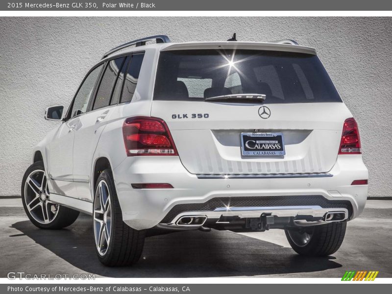 Polar White / Black 2015 Mercedes-Benz GLK 350