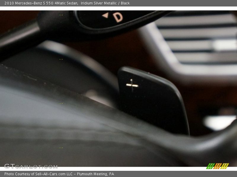 Iridium Silver Metallic / Black 2010 Mercedes-Benz S 550 4Matic Sedan