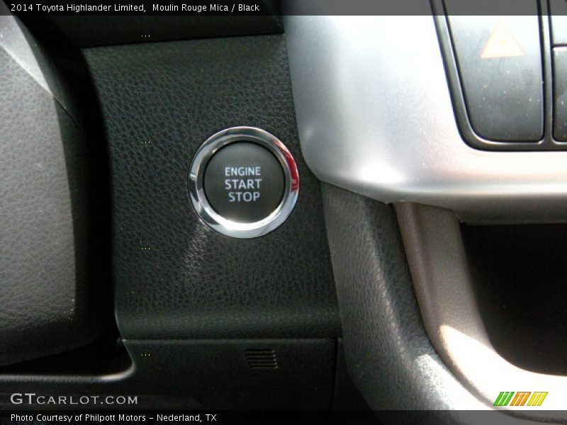 Moulin Rouge Mica / Black 2014 Toyota Highlander Limited