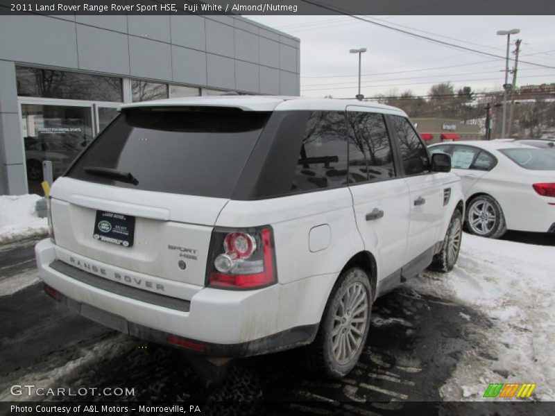 Fuji White / Almond/Nutmeg 2011 Land Rover Range Rover Sport HSE
