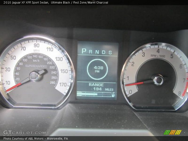  2010 XF XFR Sport Sedan XFR Sport Sedan Gauges