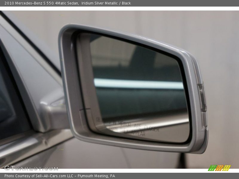 Iridium Silver Metallic / Black 2010 Mercedes-Benz S 550 4Matic Sedan