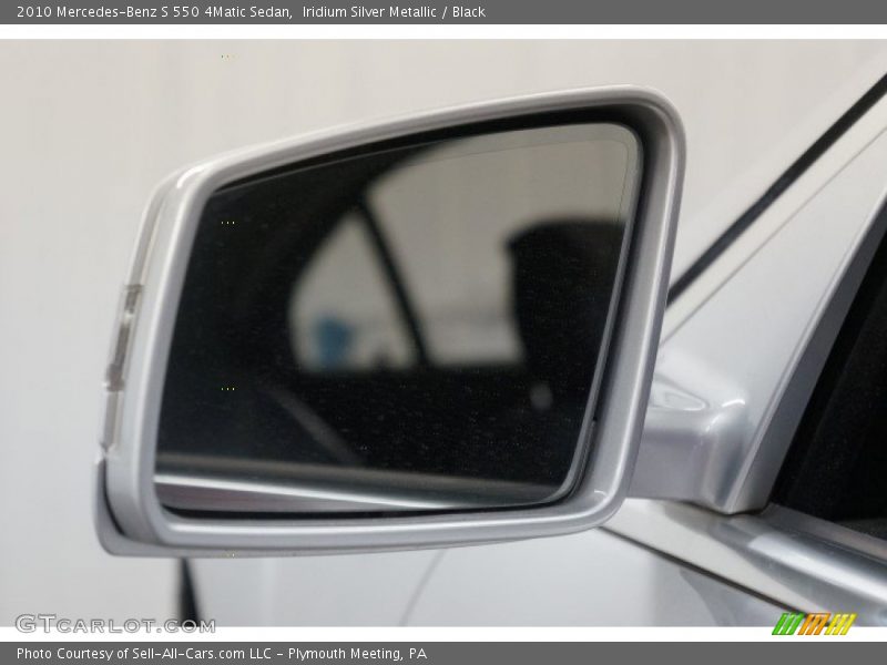Iridium Silver Metallic / Black 2010 Mercedes-Benz S 550 4Matic Sedan