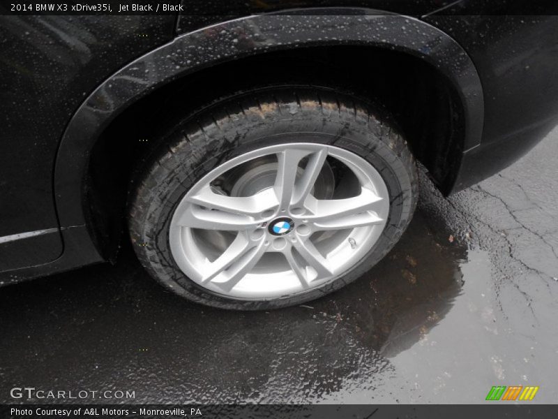 Jet Black / Black 2014 BMW X3 xDrive35i