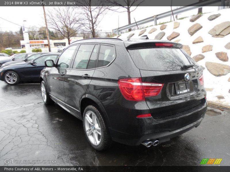 Jet Black / Black 2014 BMW X3 xDrive35i