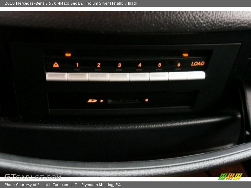 Iridium Silver Metallic / Black 2010 Mercedes-Benz S 550 4Matic Sedan