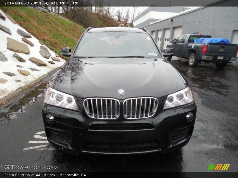 Jet Black / Black 2014 BMW X3 xDrive35i