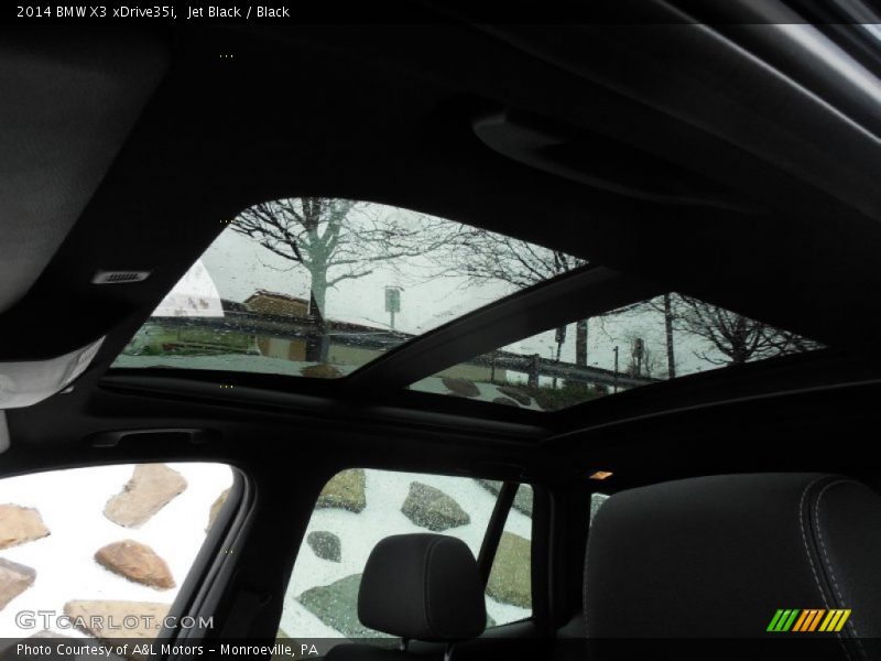 Jet Black / Black 2014 BMW X3 xDrive35i