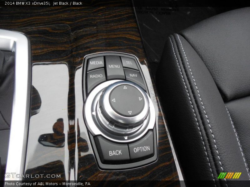 Jet Black / Black 2014 BMW X3 xDrive35i