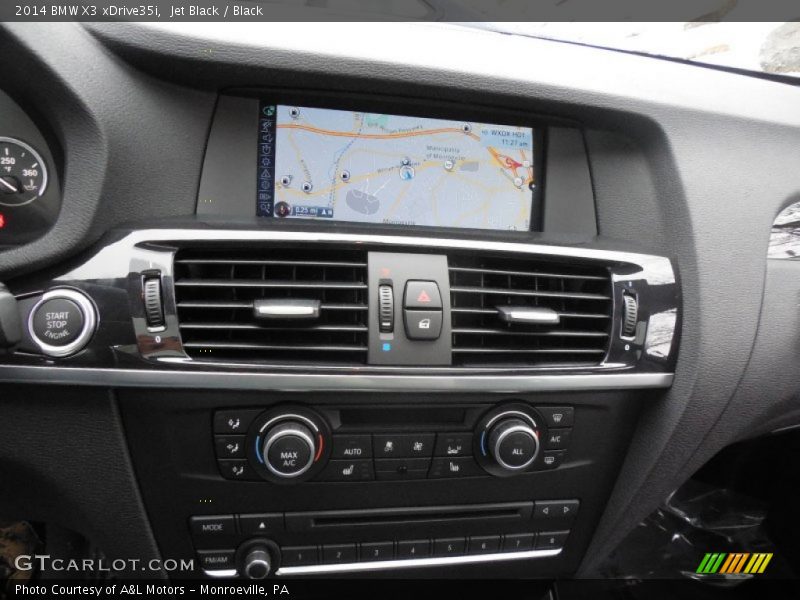 Jet Black / Black 2014 BMW X3 xDrive35i