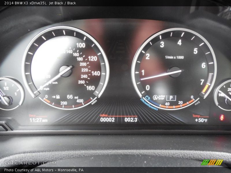 Jet Black / Black 2014 BMW X3 xDrive35i