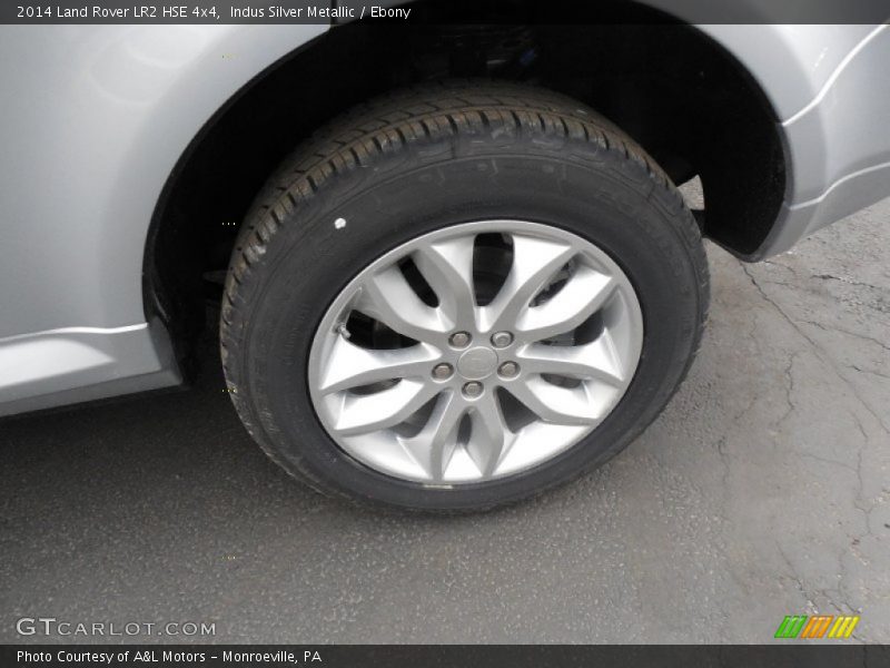 Indus Silver Metallic / Ebony 2014 Land Rover LR2 HSE 4x4