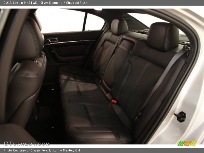 Silver Diamond / Charcoal Black 2013 Lincoln MKS FWD