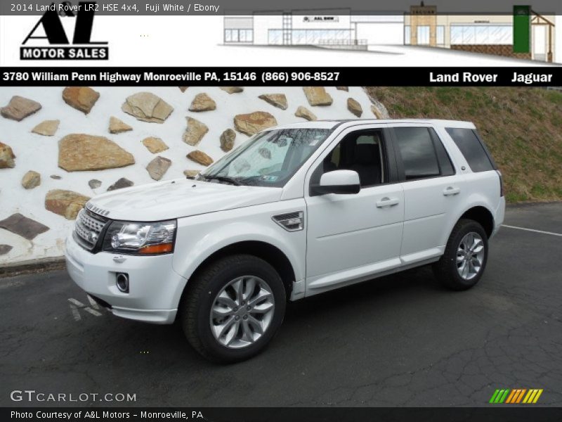Fuji White / Ebony 2014 Land Rover LR2 HSE 4x4