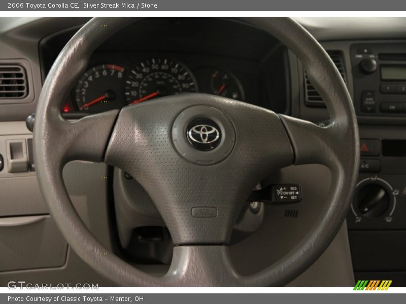Silver Streak Mica / Stone 2006 Toyota Corolla CE