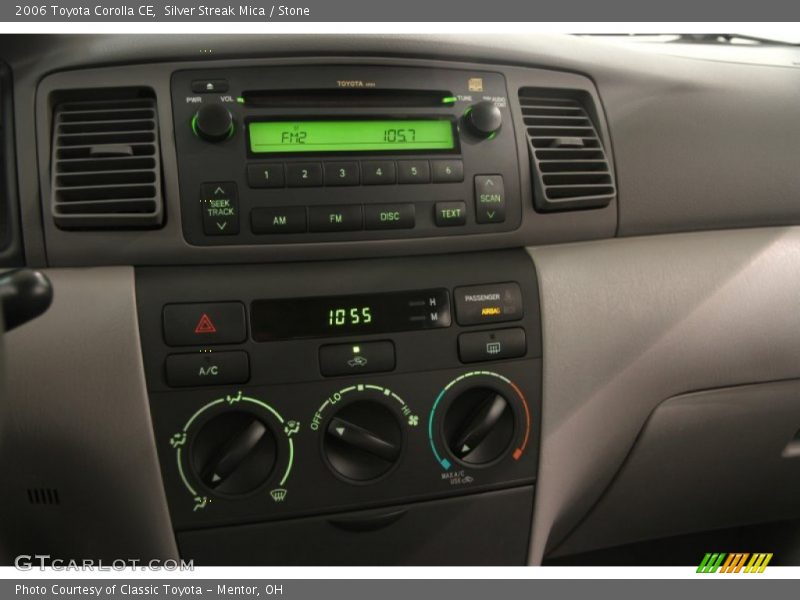 Silver Streak Mica / Stone 2006 Toyota Corolla CE