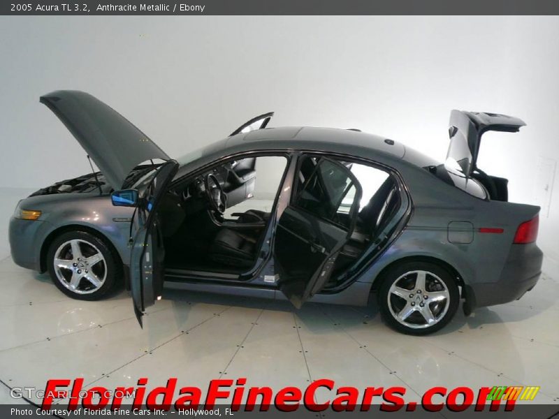 Anthracite Metallic / Ebony 2005 Acura TL 3.2