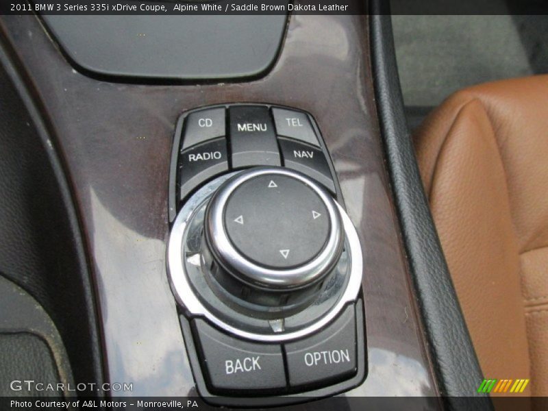 Alpine White / Saddle Brown Dakota Leather 2011 BMW 3 Series 335i xDrive Coupe
