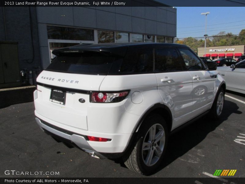 Fuji White / Ebony 2013 Land Rover Range Rover Evoque Dynamic