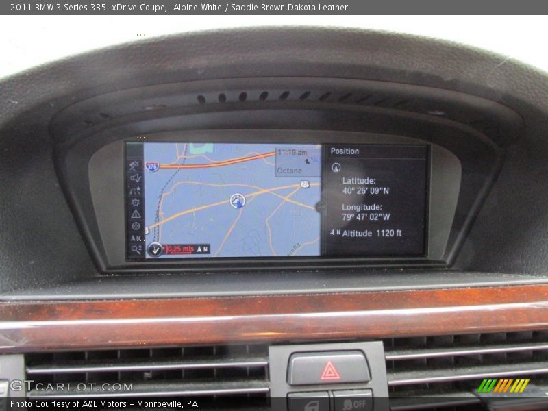 Alpine White / Saddle Brown Dakota Leather 2011 BMW 3 Series 335i xDrive Coupe