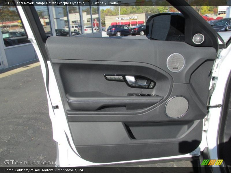 Fuji White / Ebony 2013 Land Rover Range Rover Evoque Dynamic
