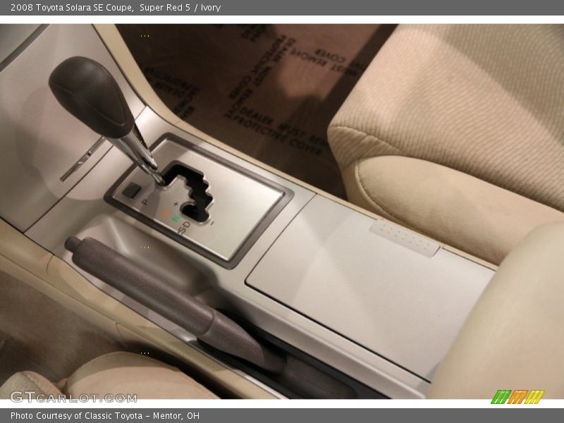  2008 Solara SE Coupe 5 Speed ECT-i Automatic Shifter