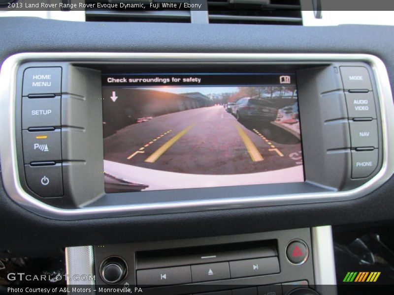 Fuji White / Ebony 2013 Land Rover Range Rover Evoque Dynamic