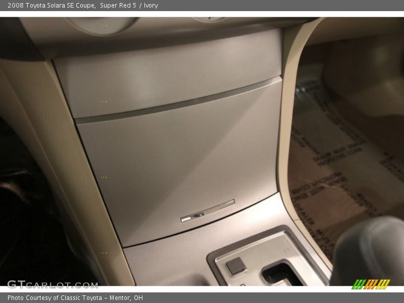 Super Red 5 / Ivory 2008 Toyota Solara SE Coupe