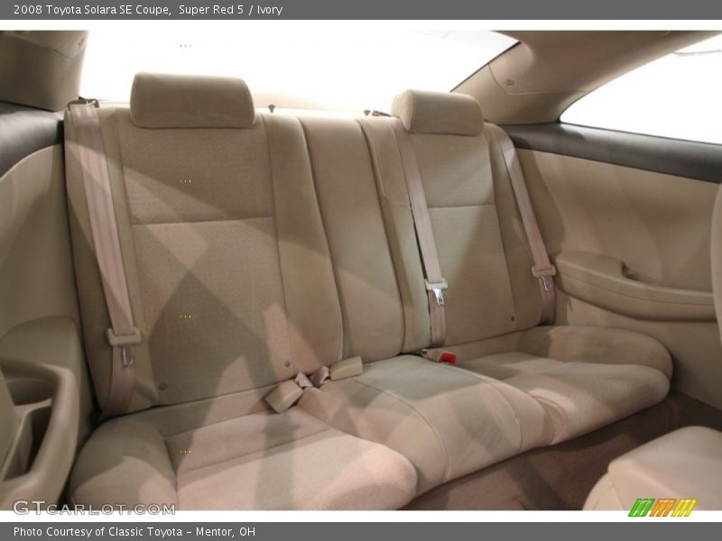 Super Red 5 / Ivory 2008 Toyota Solara SE Coupe