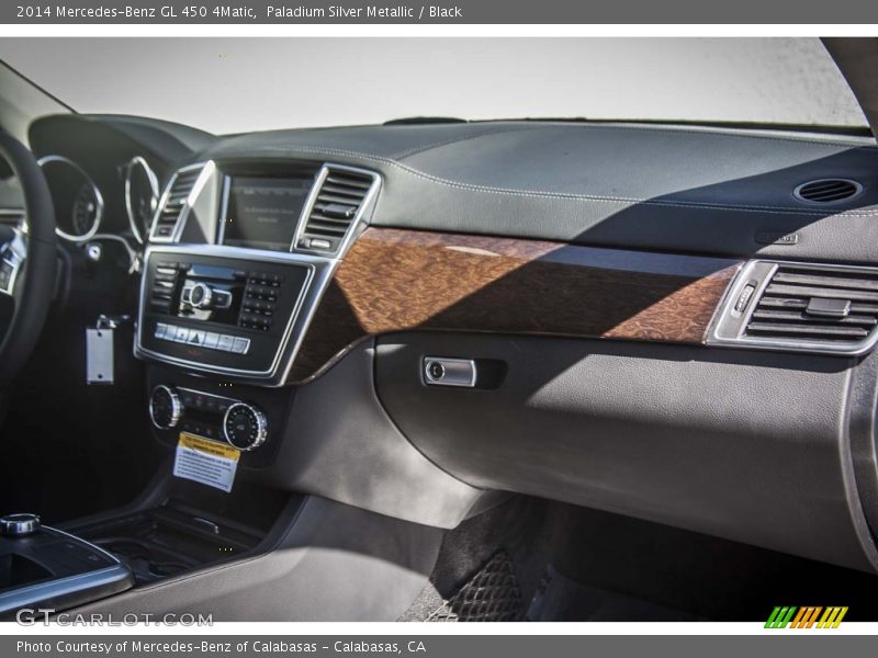 Paladium Silver Metallic / Black 2014 Mercedes-Benz GL 450 4Matic