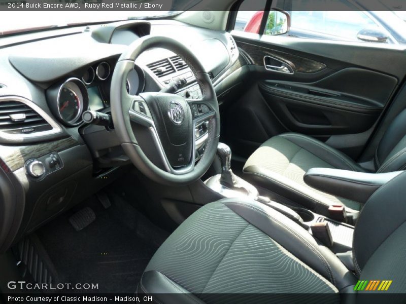  2014 Encore AWD Ebony Interior
