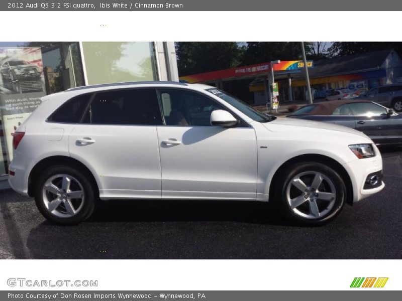 Ibis White / Cinnamon Brown 2012 Audi Q5 3.2 FSI quattro