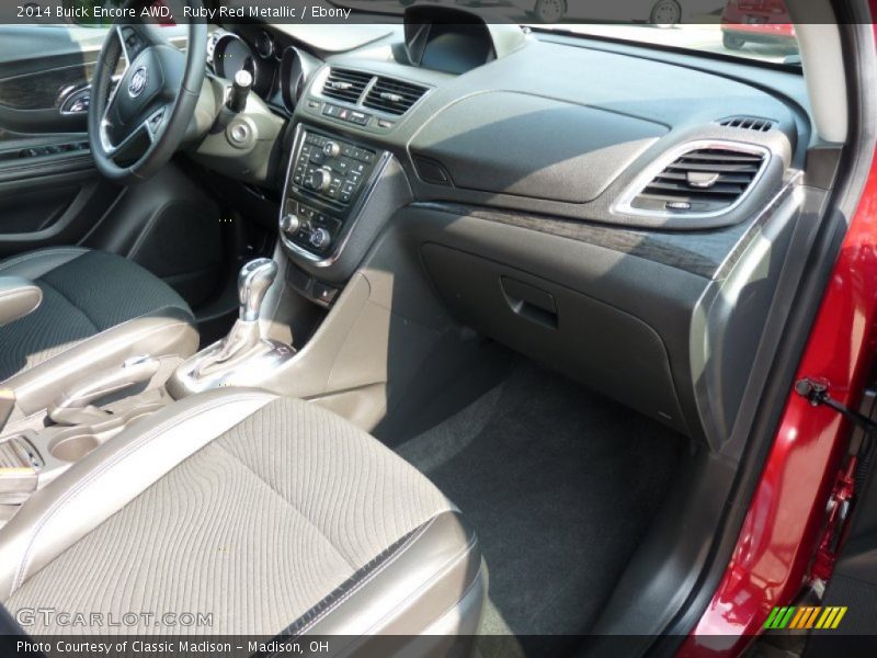 Dashboard of 2014 Encore AWD