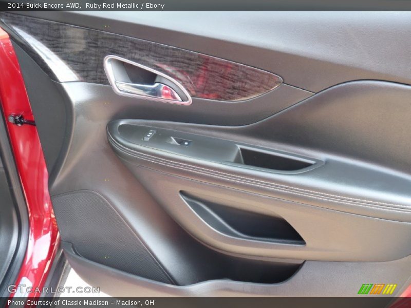Ruby Red Metallic / Ebony 2014 Buick Encore AWD