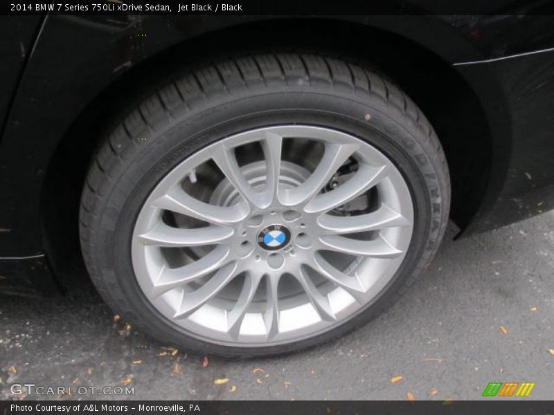 Jet Black / Black 2014 BMW 7 Series 750Li xDrive Sedan