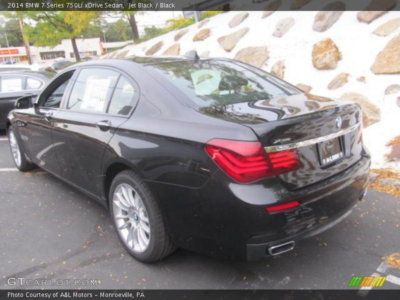 Jet Black / Black 2014 BMW 7 Series 750Li xDrive Sedan