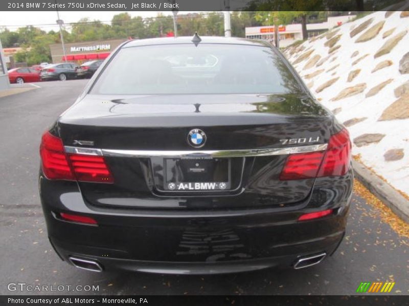 Jet Black / Black 2014 BMW 7 Series 750Li xDrive Sedan
