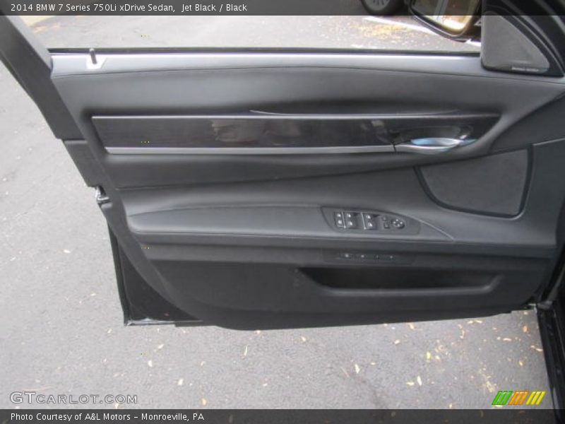 Jet Black / Black 2014 BMW 7 Series 750Li xDrive Sedan