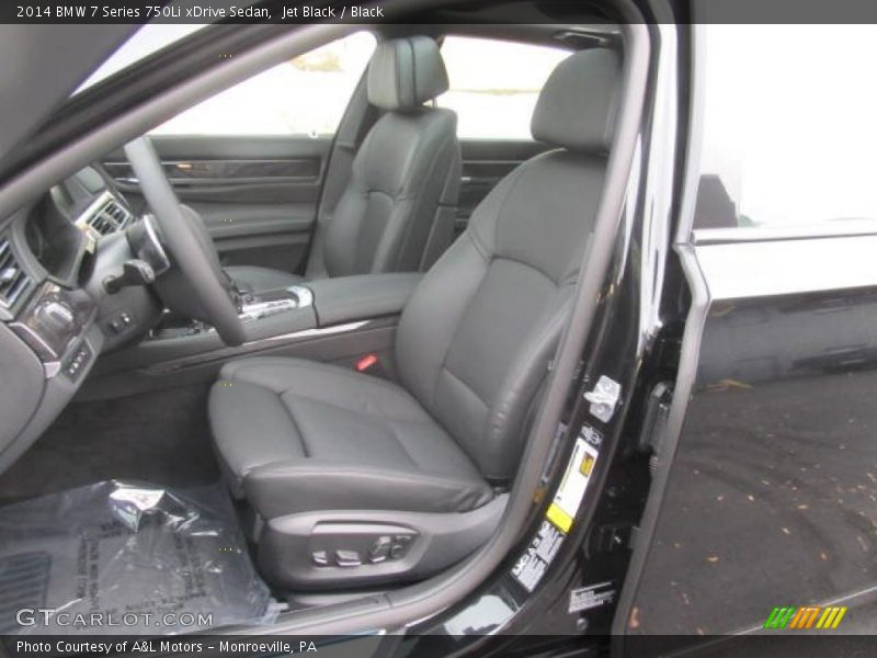 Jet Black / Black 2014 BMW 7 Series 750Li xDrive Sedan