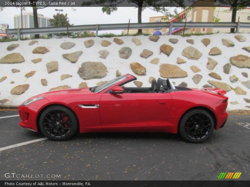  2014 F-TYPE S Salsa Red