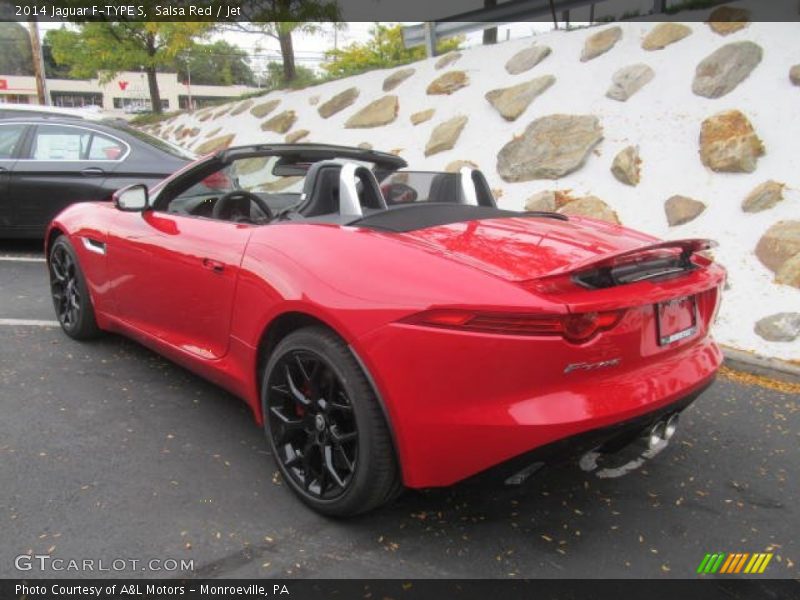 Salsa Red / Jet 2014 Jaguar F-TYPE S