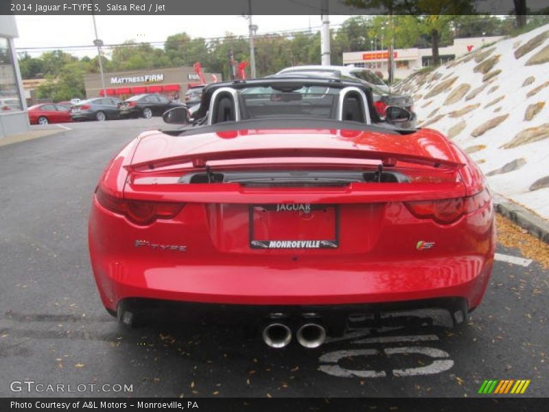 Salsa Red / Jet 2014 Jaguar F-TYPE S