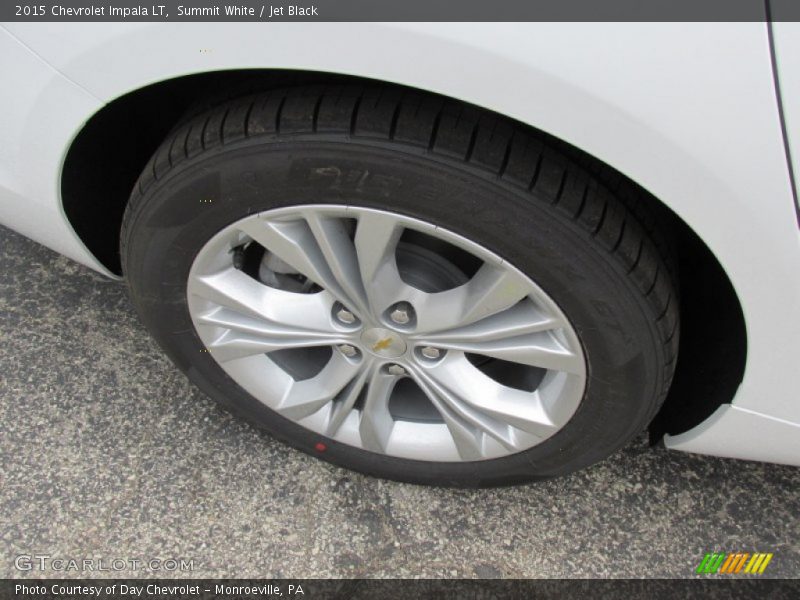 Summit White / Jet Black 2015 Chevrolet Impala LT
