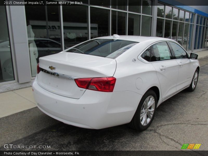 Summit White / Jet Black 2015 Chevrolet Impala LT