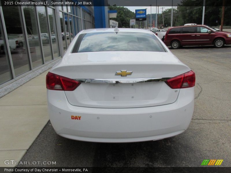 Summit White / Jet Black 2015 Chevrolet Impala LT