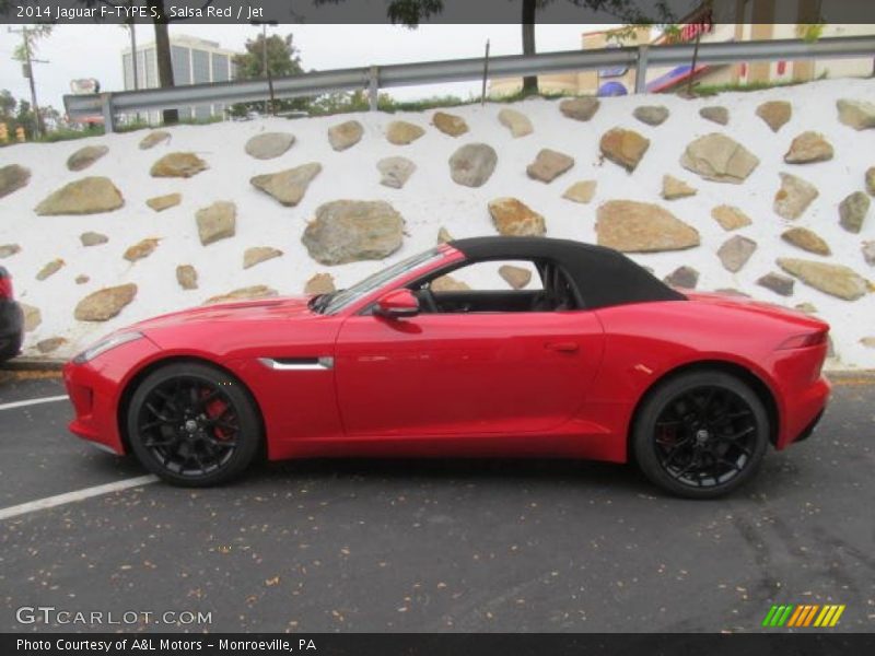  2014 F-TYPE S Salsa Red