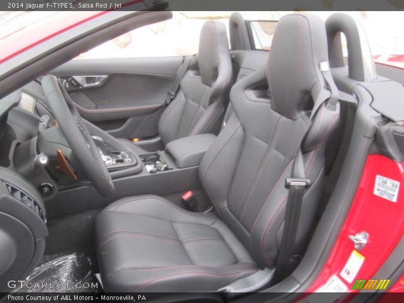 Front Seat of 2014 F-TYPE S