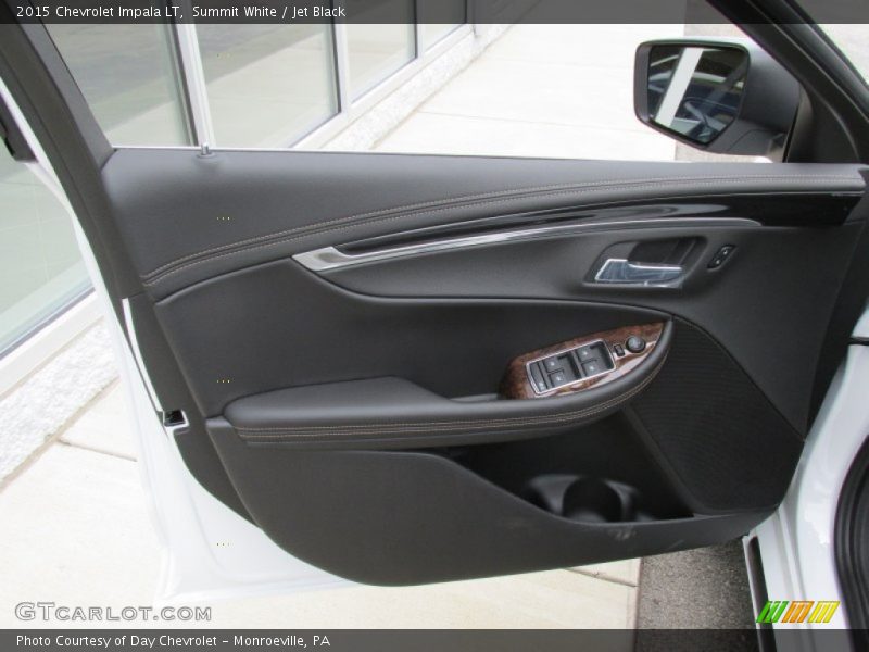 Summit White / Jet Black 2015 Chevrolet Impala LT