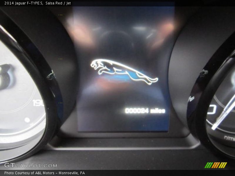 Salsa Red / Jet 2014 Jaguar F-TYPE S