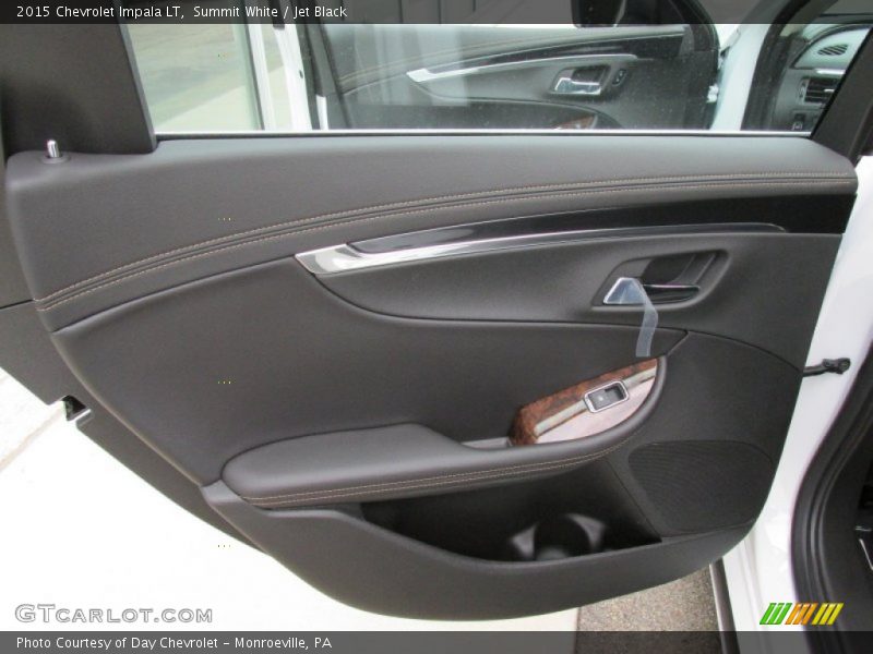 Summit White / Jet Black 2015 Chevrolet Impala LT